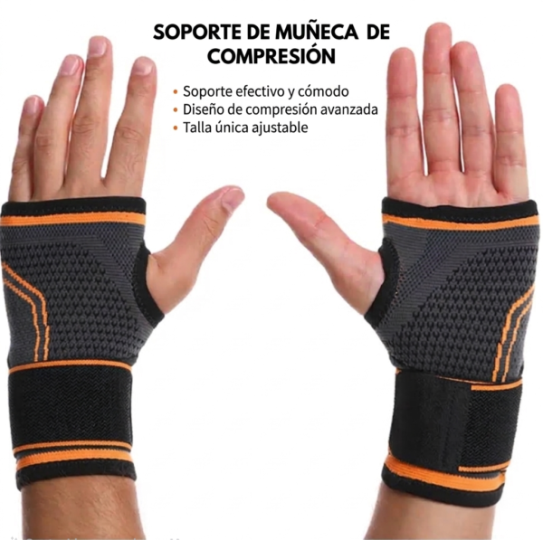 Muñequera Deportiva Ajustable